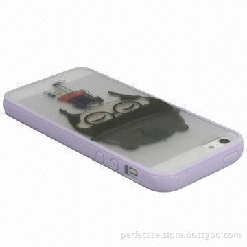 TPU Case for iPhone 5, Various Patterns are Available